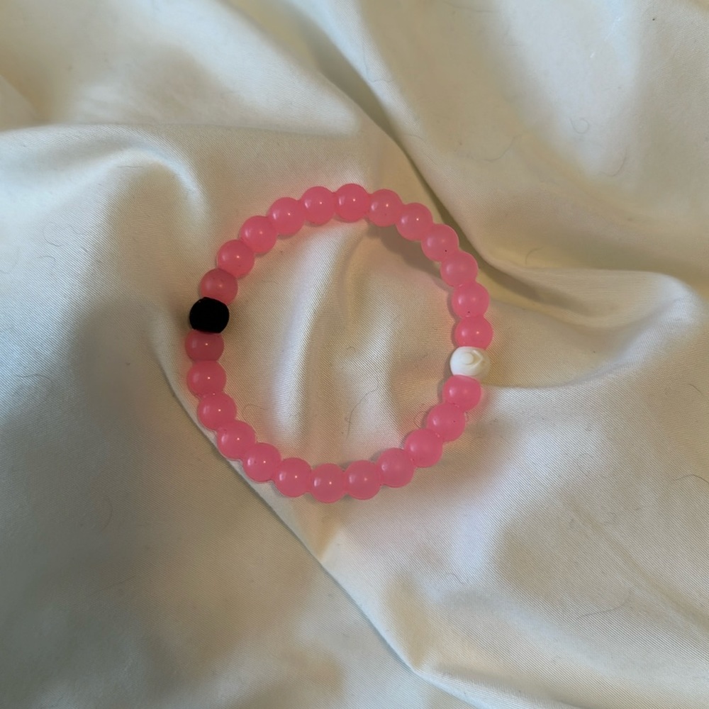 Pink lokai bracelet. Size small. Never worn.
